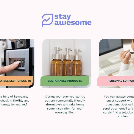 Stay Awesome - Modernes Apartment Am Botanischen Garten Kassel Buitenkant foto